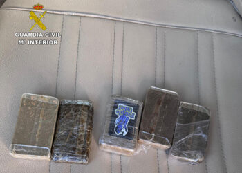 La Guardia Civil detiene a seis personas por tráfico de drogas en distintos dispositivos policiales realizados en Guadalajara