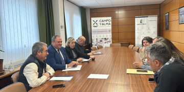 El Gobierno de Castilla-La Mancha otorgará a la IGP Espárrago Verde de Guadalajara un reconocimiento en los Premios Gran Selección Campo y Alma, que se celebrarán el 16 de mayo en Mora (Toledo), tras ser reconocida como figura de calidad en julio de 2024. Así se lo ha comunicado el consejero de Agricultura, Ganadería y Desarrollo Rural, Julián Martínez Lizán, al presidente de la Asociación ‘Espárrago de Guadalajara’, Adolfo López, como entidad que ha promovido esta IGP durante una reunión celebrada recientemente en Guadalajara. En este encuentro han estado presentes otros responsables de la Junta Directiva de esta asociación, así como la directora general de Producción Agroalimentaria y Cooperativas, Elena Escobar, y el delegado del área en la provincia de Guadalajara, Santos López. Casi un año después de obtener este reconocimiento, el Gobierno regional está contribuyendo a su promoción con acciones como la participación de la Asociación Espárrago de Guadalajara en la Feria Fruit Attraction 2024, en IFEMA Madrid, con un showcooking organizado en el stand de Campo y Alma para dar a conocer la nueva figura. El consejero también ha puesto en valor la alta calidad del espárrago verde de Guadalajara que se distingue por sus características especiales, como un sabor intenso y jugoso, ser muy poco fibroso y tener notas dulces y amargas. En cuanto a su zona de producción, comprende 44 municipios de la parte occidental de la provincia de Guadalajara, ubicados entre las comarcas de la Sierra, la Campiña y la Alcarria Alta. Por último, ha destacado el potencial agroalimentario de Guadalajara que además de la IGP Espárrago Verde, cuenta con la DOP de Vino Mondéjar; la DOP Aceite de La Alcarria; la DOP Miel de La Alcarria y la recién conseguida DOP Finca Río Negro.
