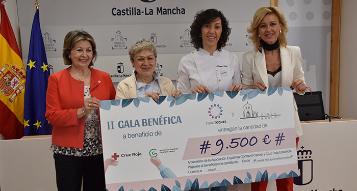 La II Gala Solidaria de la Asociación de Cocineros de Eurotoques recauda 9.500 euros para Cruz Roja y la Asociación Española Contra el Cáncer