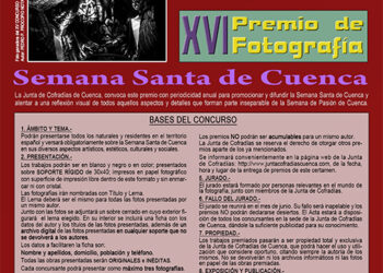 La Junta de Cofradías convoca la XVI edición de su Premio de Fotografía “Semana Santa de Cuenca”