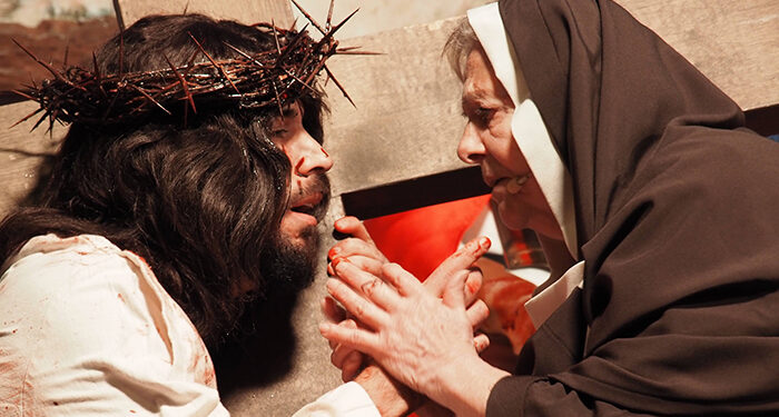 La Pasión de Motilla del Palancar atrae a más de 1.000 visitantes y representó la parte del calvario al aire libre 1 La Pasión de Motilla del Palancar atrae a más de 1.000 visitantes y representó la parte del calvario al aire libre