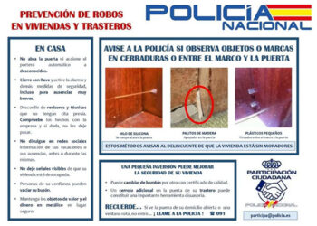 La Policía Nacional lanza unos consejos para prevenir ser víctima de un delito estas vacaciones de Semana Santa