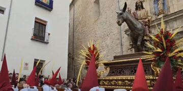 La procesión del Domingo de Ramos en Cuenca, en directo