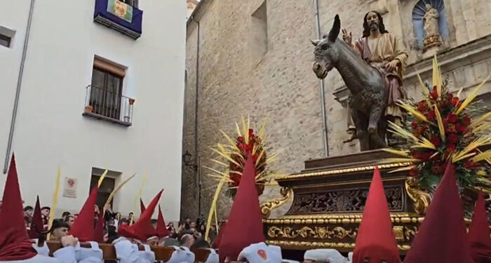 La procesión del Domingo de Ramos en Cuenca, en directo