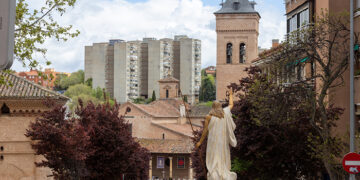 La procesión del Encuentro pone un final soleado a una Semana Santa en Guadalajara marcada por la lluvia