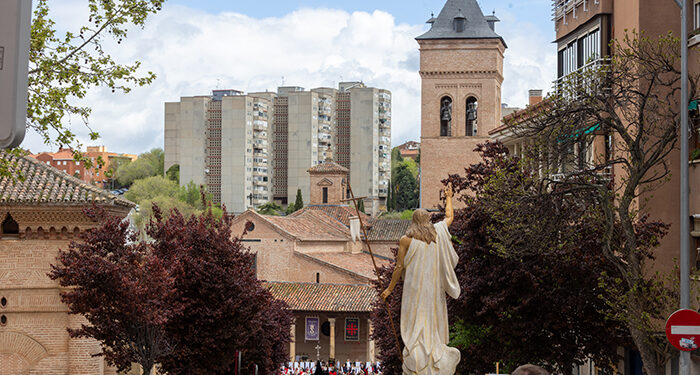 La procesión del Encuentro pone un final soleado a una Semana Santa en Guadalajara marcada por la lluvia 1 La procesión del Encuentro pone un final soleado a una Semana Santa en Guadalajara marcada por la lluvia