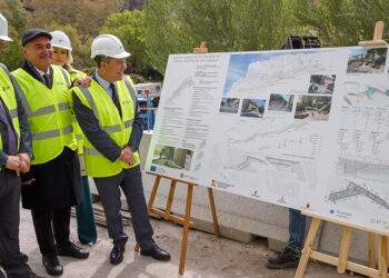 Las obras de la conexión accesible al casco urbano histórico de Cuenca concluirán en el primer trimestre de 2026