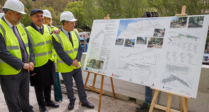 Las obras de la conexión accesible al casco urbano histórico de Cuenca concluirán en el primer trimestre de 2026 1 Las obras de la conexión accesible al casco urbano histórico de Cuenca concluirán en el primer trimestre de 2026