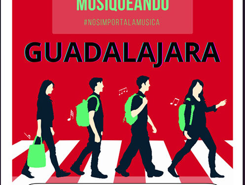 Los centros educativos de Guadalajara celebran Musiqueando 2025 con una gran cita musical en la Plaza de Santo Domingo
