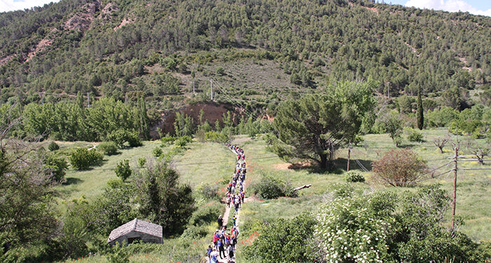 Más de 400 personas han participado ya en las primeras rutas de una nueva edición de ‘7000pasosX’ 1 Más de 400 personas han participado ya en las primeras rutas de una nueva edición de ‘7000pasosX’