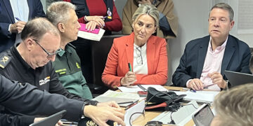 Milagros Tolón destaca que el suministro eléctrico se ha reestablecido en casi toda CLM y alaba el trabajo de las Fuerzas y Cuerpos de Seguridad del Estado