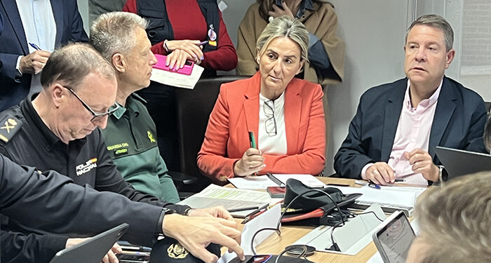 Milagros Tolón destaca que el suministro eléctrico se ha reestablecido en casi toda CLM y alaba el trabajo de las Fuerzas y Cuerpos de Seguridad del Estado