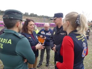 La subdelegada del Gobierno en Guadalajara destaca la importancia de la preparación y la coordinación en situaciones de emergencia