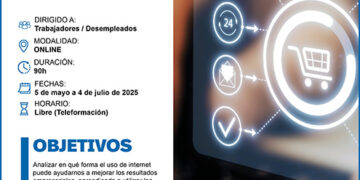 Últimas plazas para el curso gratuito de comercio en internet. Optimización de recursos de CEOE-Cepyme Guadalajara