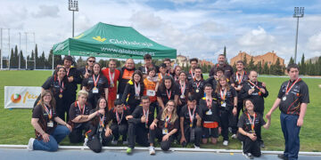 Un total de 35 medallas para el Club Deportivo amiab en el Campeonato Regional de Atletismo de FECAM