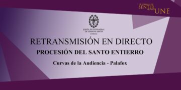 Así fue la procesión del Santo Entierro hasta su final