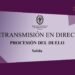 Así fue la salida de la procesión de "El Duelo". 1 Así fue la salida de la procesión de «El Duelo».