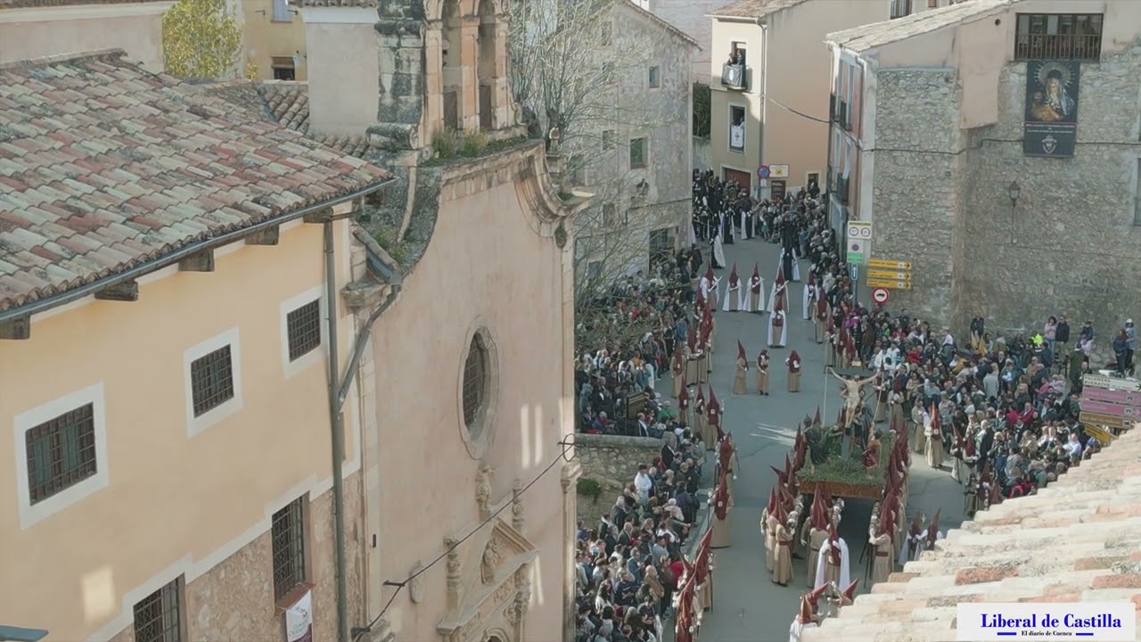 Vídeo 4K. Momentazos. La Exaltación y el Descendimiento regresando por la Puerta de Valencia