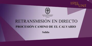 Viernes Santo. Así fue la salida de la procesión «Camino del Calvario»