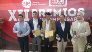 AJE Cuenca entrega sus premios a cinco jóvenes empresarios de la provincia