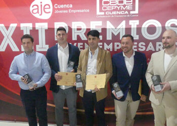 AJE Cuenca entrega sus premios a cinco jóvenes empresarios de la provincia