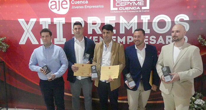 AJE Cuenca entrega sus premios a cinco jóvenes empresarios de la provincia