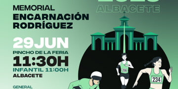 Abiertas las inscripciones para la V Carrera inclusiva de amiab Albacete ‘Memorial Encarnación Rodríguez’, que será el 29 de junio