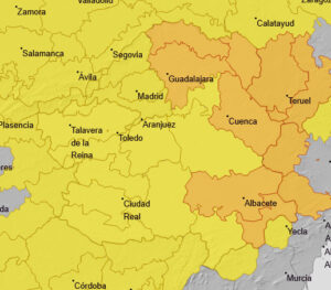 Activado el METEOCAM en toda la región ante el aviso naranja por tormentas