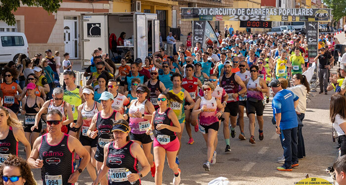 Alfonso Expósito y María Jesús Algarra se hacen con el triunfo en los 10 k del Herrumblar