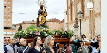 Brihuega también peregrina hasta la Concatedral de Santa María en Guadalajara