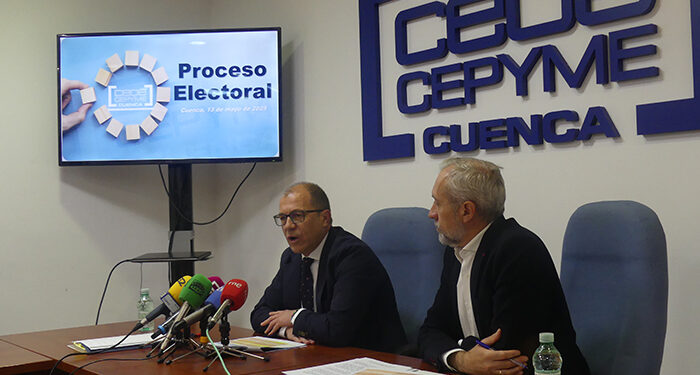 CEOE-Cepyme Cuenca inicia su proceso electoral que concluirá con unas nuevas elecciones el 12 de junio 1 CEOE-Cepyme Cuenca inicia su proceso electoral que concluirá con unas nuevas elecciones el 12 de junio