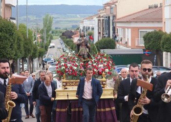 Cabanillas celebra el San Isidro con más agua de los últimos años