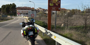 Circulaban con un vehículo sustraído, se dan a la fuga en un control de alcoholemia y “saludan” a los agentes han sido detenidos en Pioz