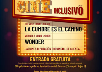 El Cine Inclusivo llega a Cuenca de la mano de la Asociación amiab y la Diputación
