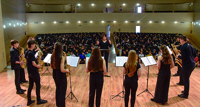 El Ensemble de Saxofones de la E.M. de Música de Cuenca protagoniza un concierto didáctico el viernes 6 de junio en Estival Cuenca 25 1 El Ensemble de Saxofones de la E.M. de Música de Cuenca protagoniza un concierto didáctico el viernes 6 de junio en Estival Cuenca 25