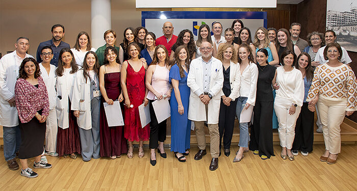 El Hospital Universitario de Guadalajara acoge el acto de entrega de certificaciones a las 14 enfermeras internas residentes