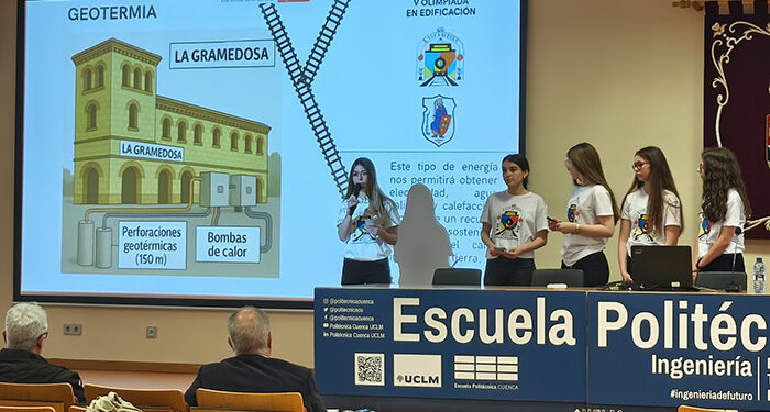 El IES Alfonso VIII y el IES Albasit ganan la Olimpiada de Ingeniería en la Edificación de la UCLM