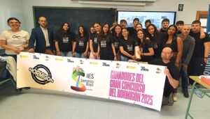 El IES Serranía Baja de Landete gana la primera edición del Gran Concurso del Hormigón en Cuenca