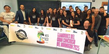 El IES Serranía Baja de Landete gana la primera edición del Gran Concurso del Hormigón en Cuenca
