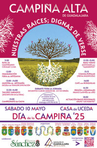 El III Día de la Campiña Alta de Guadalajara se celebrará en el municipio de Casa de Uceda el 10 de mayo