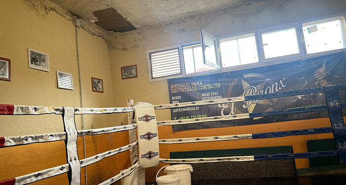 El PP en el Ayuntamiento de Cuenca denuncia que el Luis Ocaña se cae a pedazos