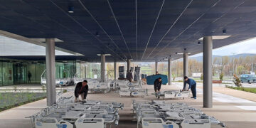 El nuevo Hospital Universitario de Cuenca recibe 413 camas eléctricas y mobiliario de hospitalización por importe de más de 2,2 millones de euros