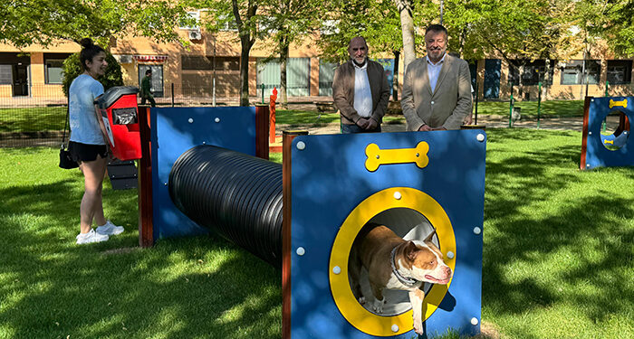 El parque de Siglo XXI de Cuenca, que estrena área canina, contará con un parque infantil