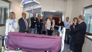 El rector de la UCLM conoce las instalaciones del nuevo Hospital Universitario de Cuenca y los espacios destinados a los alumnos de Ingeniería Biomédica