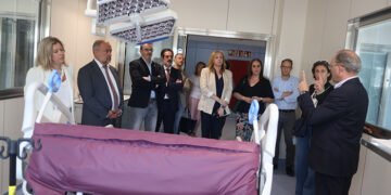 El rector de la UCLM conoce las instalaciones del nuevo Hospital Universitario de Cuenca y los espacios destinados a los alumnos de Ingeniería Biomédica