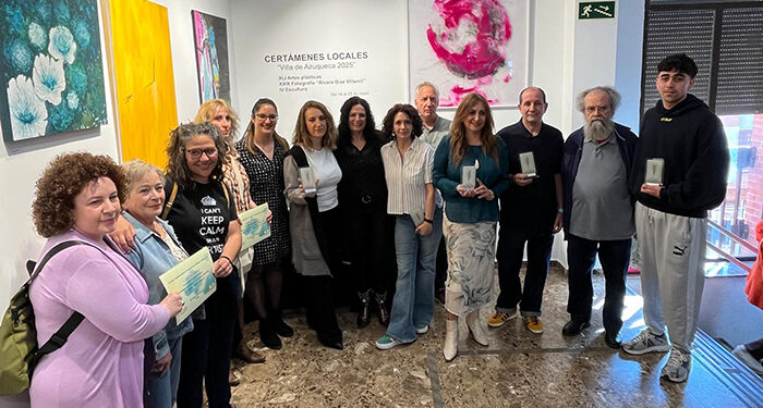 Entrega de los premios de los certámenes “Villa de Azuqueca 2025” de Artes Plásticas, Fotografía y Escultura 1 Entrega de los premios de los certámenes “Villa de Azuqueca 2025” de Artes Plásticas, Fotografía y Escultura