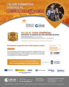 FEDECO organiza un nuevo taller formativo gratuito dirigido al pequeño comercio