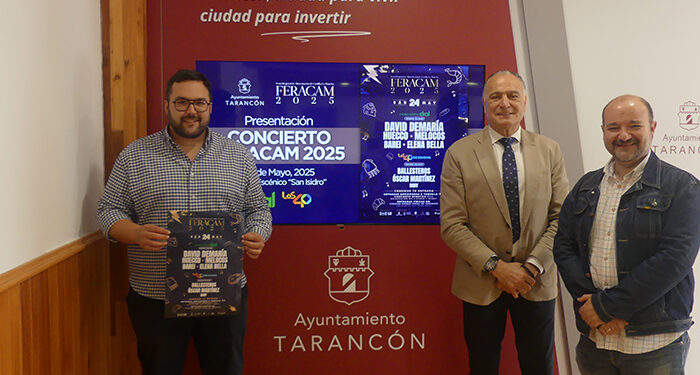 FERACAM Fest dará música y espectáculo a esta feria como broche brillante a la jornada del sábado