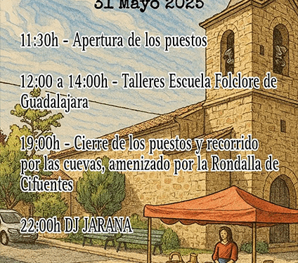 Gárgoles de Arriba celebra su III Feria Artesanal este 31 de mayo