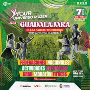 Guadalajara abre sus puertas al Tour Universo Mujer el sábado 7 de junio en la Plaza de Santo Domingo
